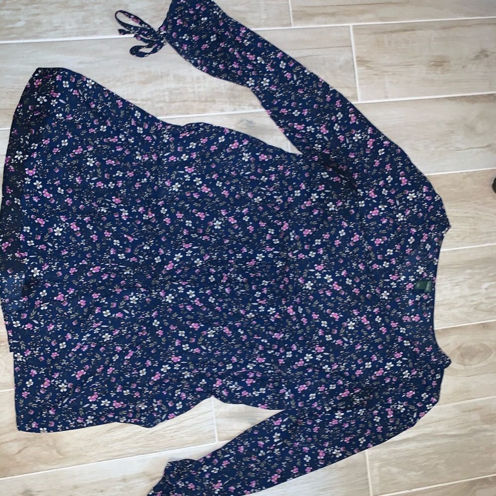 Floral Navy Dress